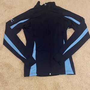 NWOT Mizuno Black and Blue Sports Jacket